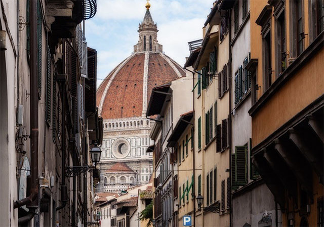 Street view, Florence, Italy