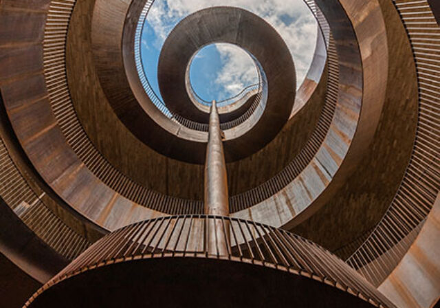 Antinori winery staircase