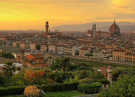 Florence sunset