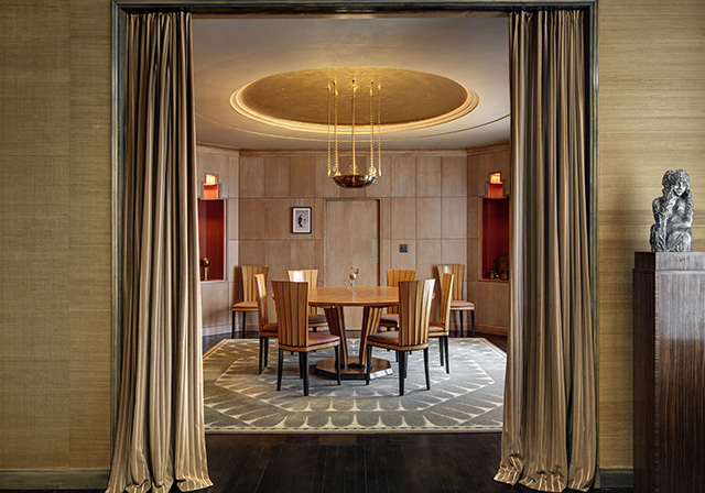 Saarinen House interior