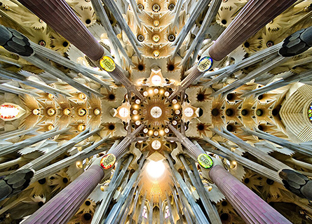 Sagrada Familia interior